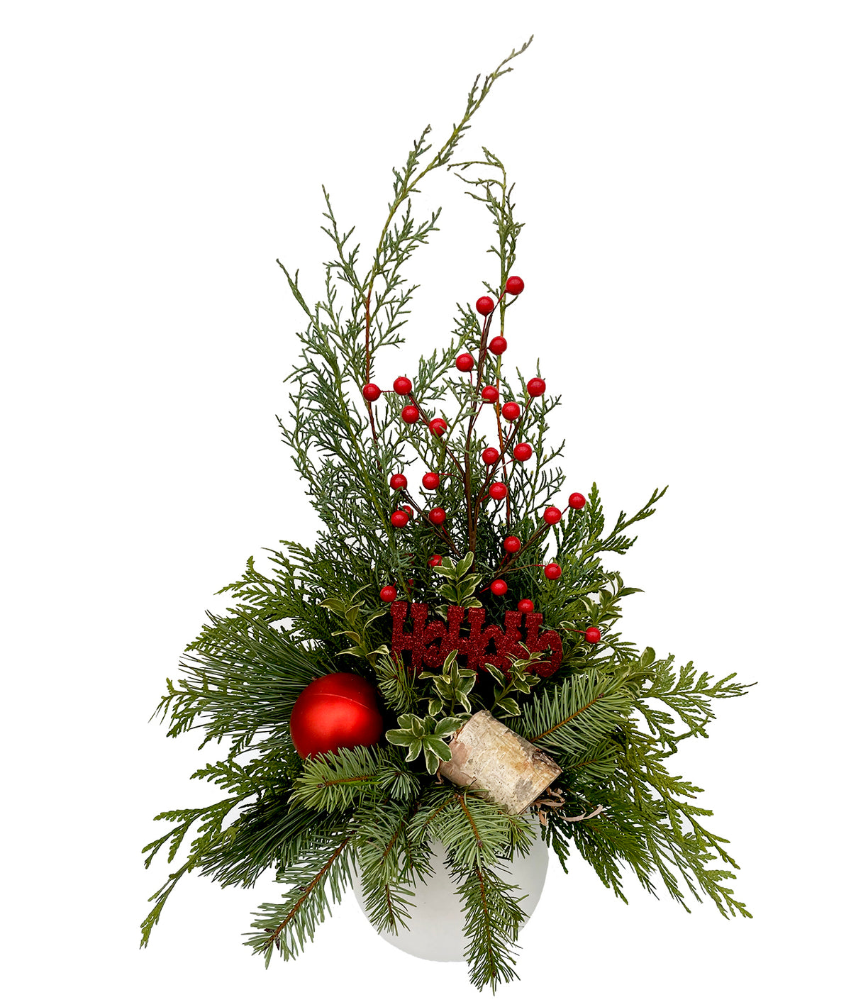 Red Berry Christmas Arrangement