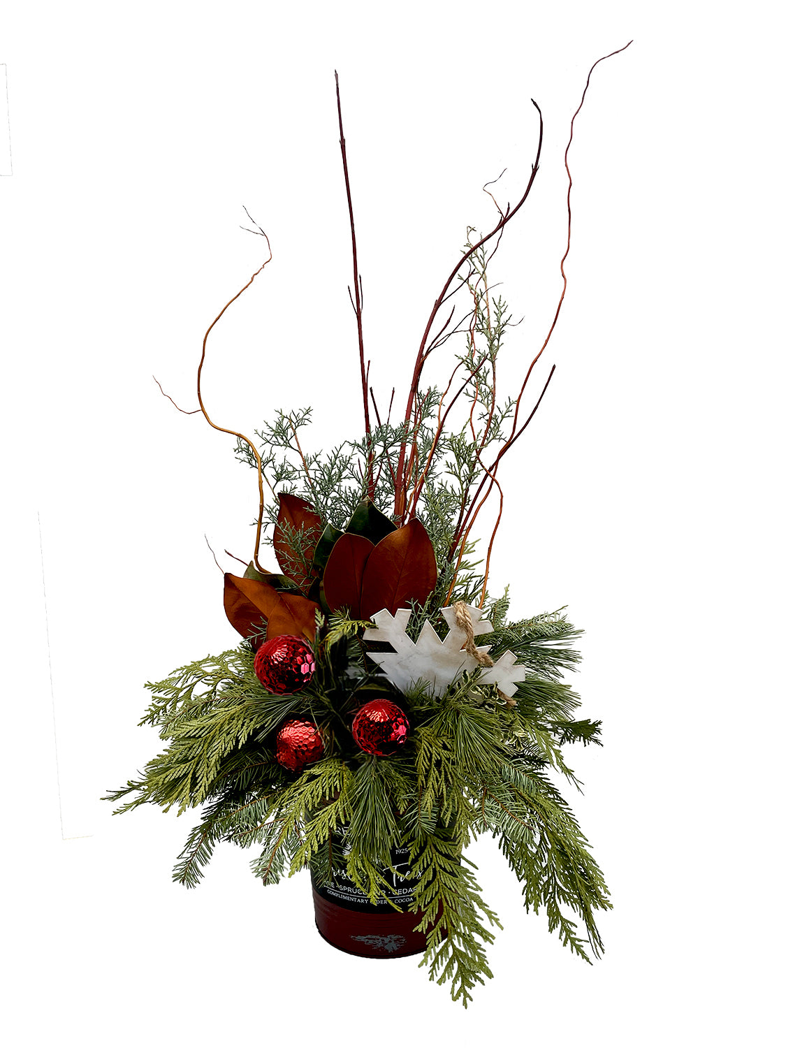 Snowflake Holiday Arrangement