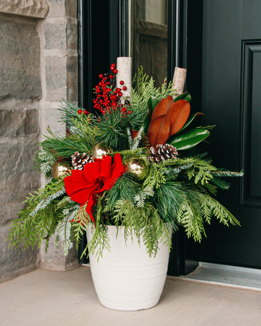 Deluxe Winter Porch Pot